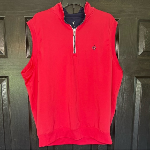 NWOT Fairway & Greene F&G Tech 1/4 zip Pullover Vest XL - Picture 1 of 10